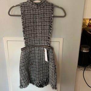 Romper checkered